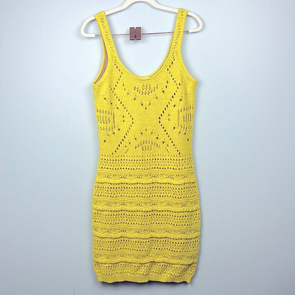 Rachel Zoe Yellow Mini Dress